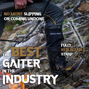 Grizzly Gaiter™ - Tough and Innovative Backcountry Gaiters for Hardcore Hunters by Katmai Gear